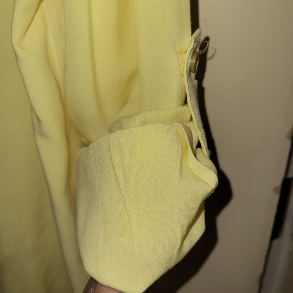 Yello button down shirt